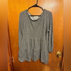 A.gain 2X gray top babydoll